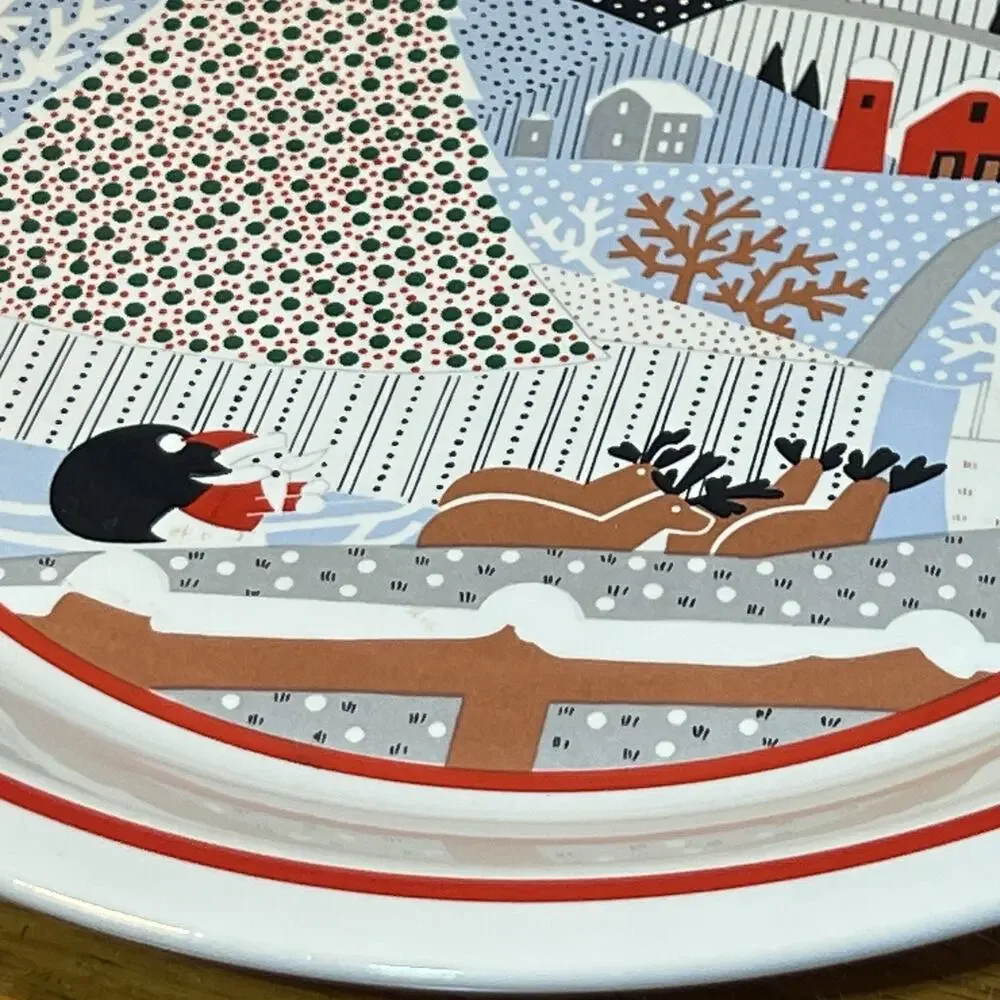 RARE Noritake Twas the Night Before Christmas 12